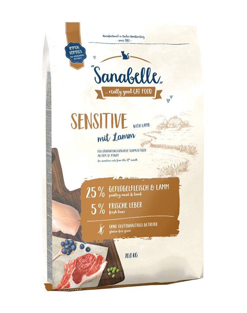 BOSCH Sanabelle Sensitive Avinėlis - sausas kačių maistas - 10 kg