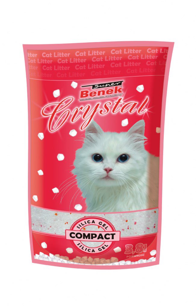 Certech Litter Super Crystal Compact Natural - Silikoninis kačių kraikas 13 kg