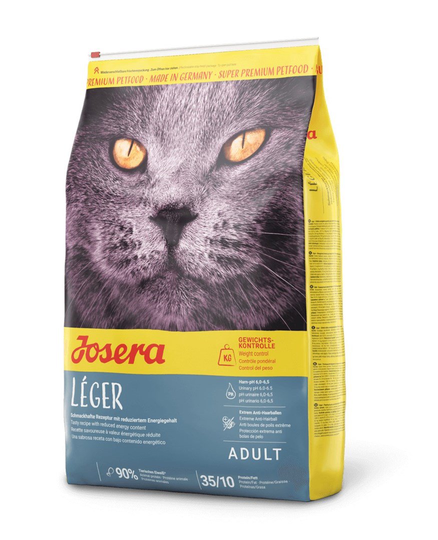 Josera LÉGER sausas kačių maistas 10 kg Suaugusių Paukštiena