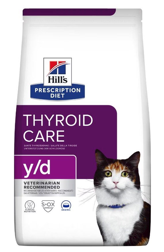Sausas kačių maistas HILL'S Thyroid Care y/d-3 kg