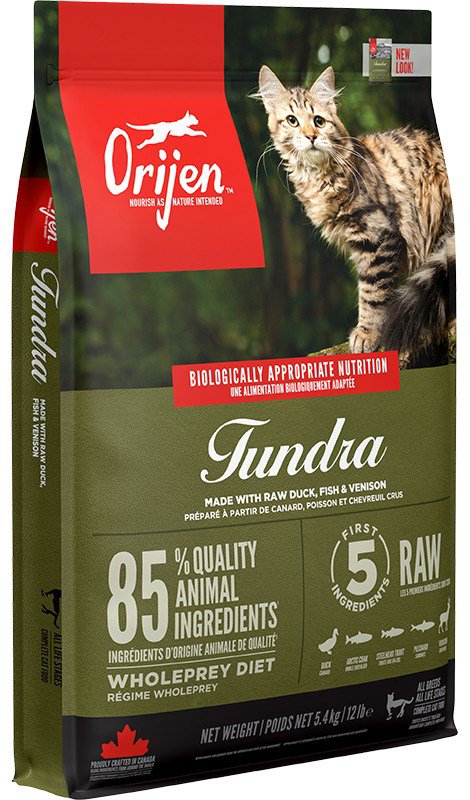 ORIJEN Tundra - sausas kačių maistas - 5,4 kg
