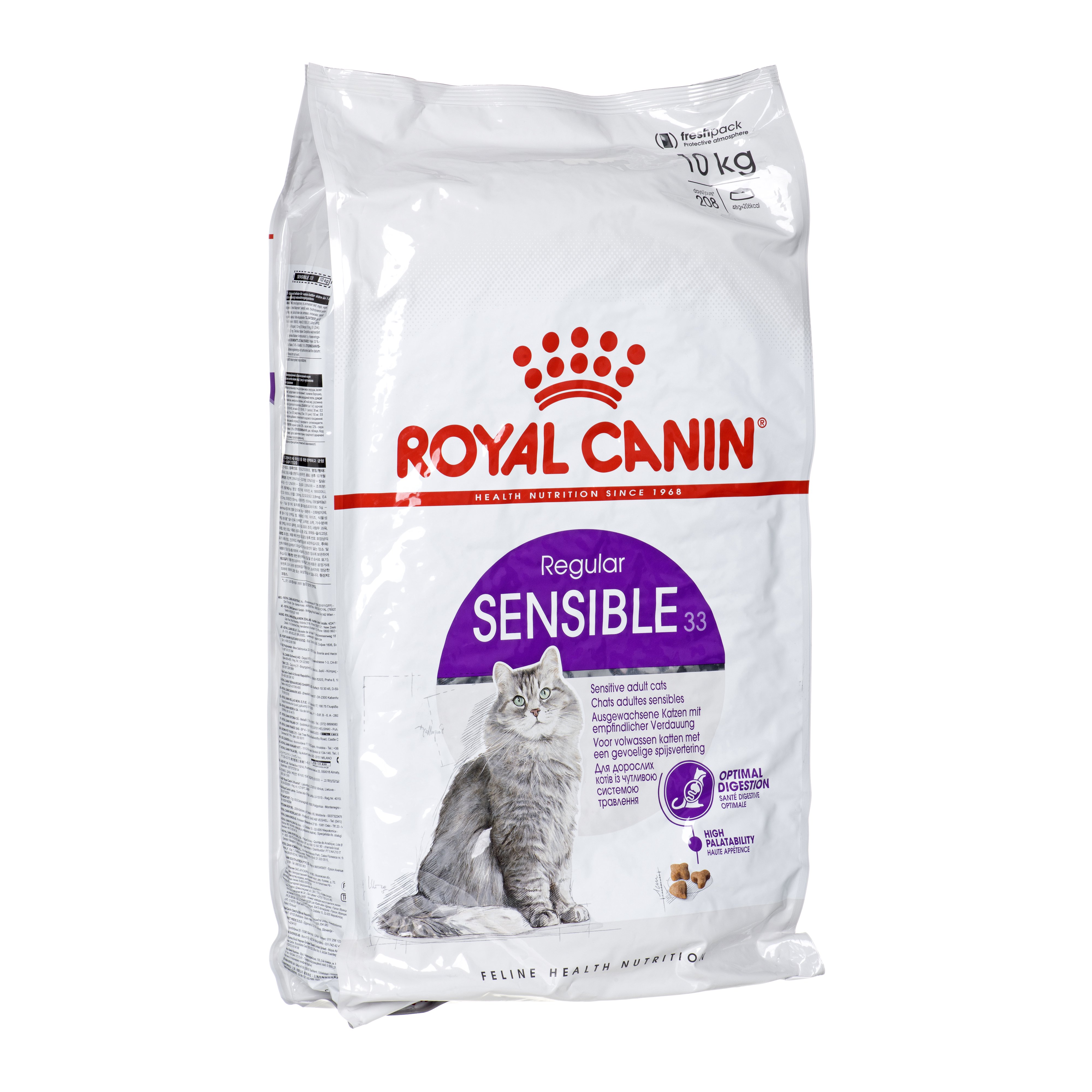 Royal Canin Sensible 33 sausas kačių maistas 10 kg Suaugusių