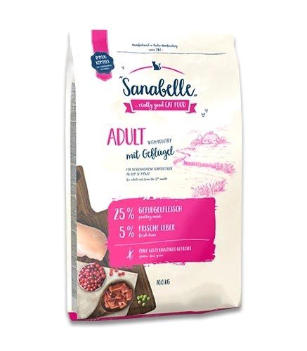 BOSCH Sanabelle Adult Poultry - sausas kačių maistas - 2kg
