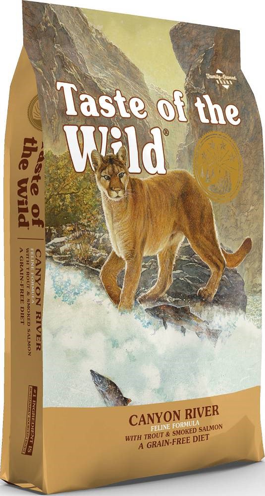 TASTE OF THE WILD Canyon River - sausas kačių maistas - 6,6 kg