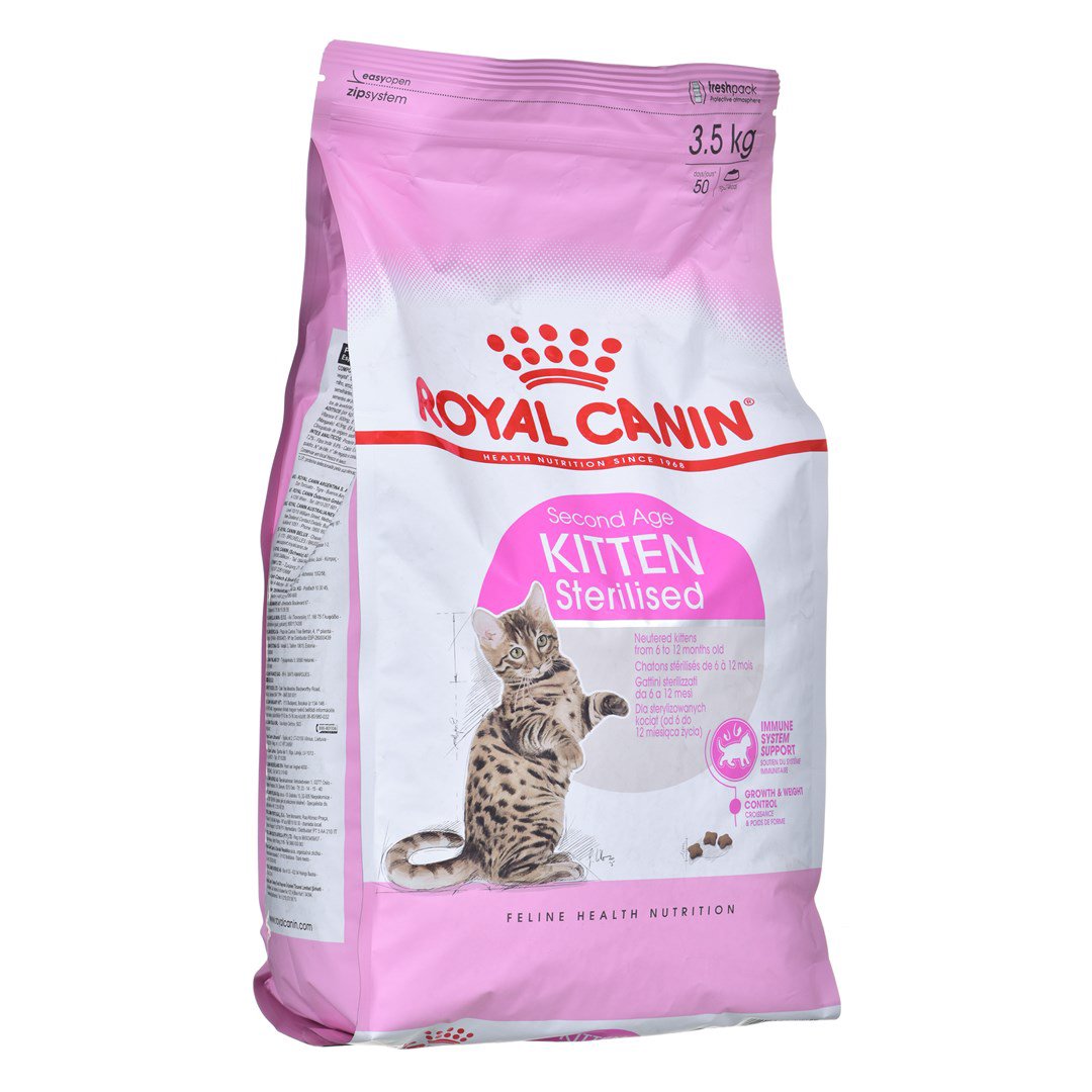 Royal Canin Kitten Sterilised sausas kačių maistas 3,5 kg Kačiukas Paukštiena