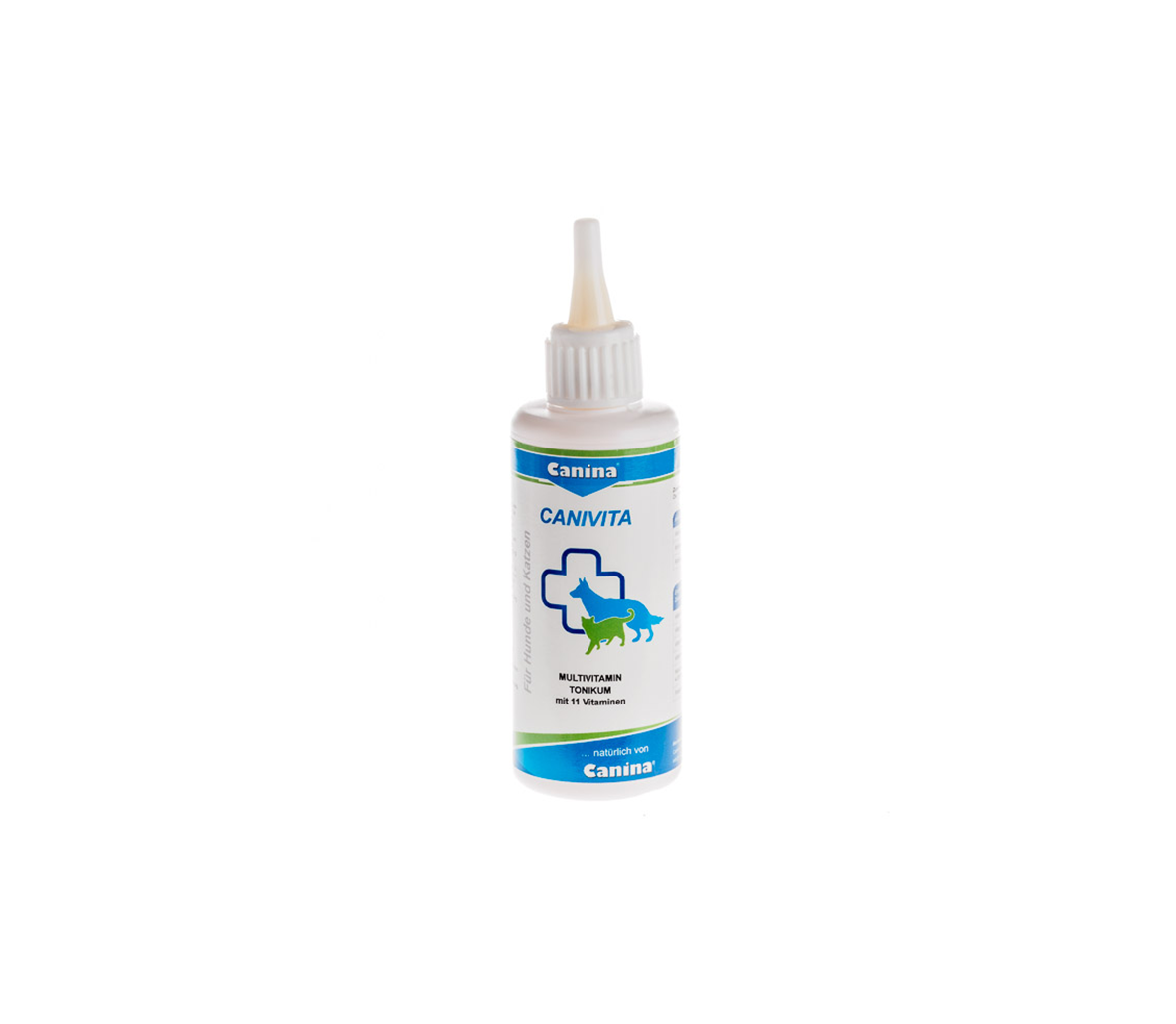 Canina Canivita - vitaminų emulsija šunims ir katėms,100ml
