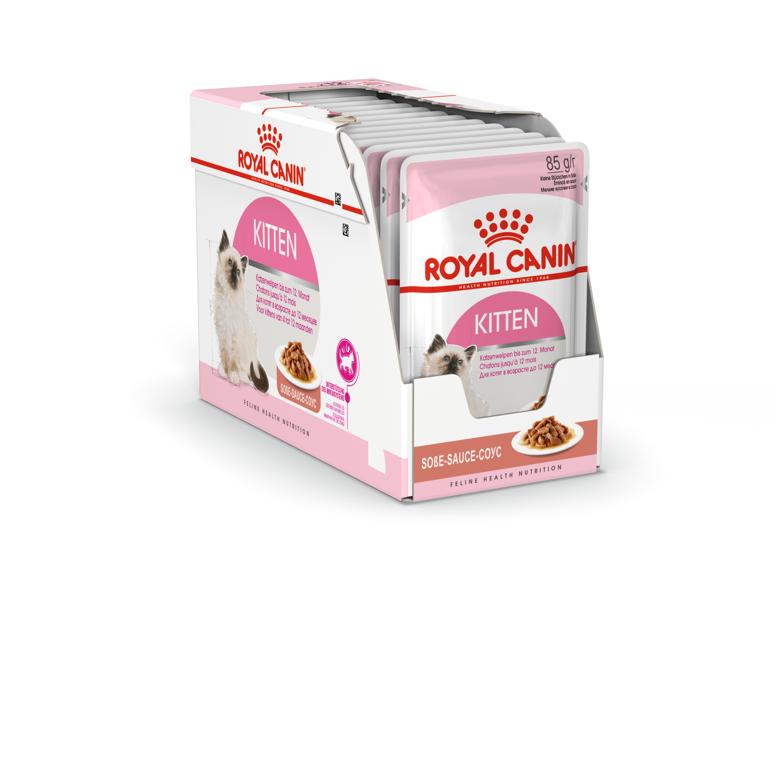 Royal Canin Kitten Gravy konservai kačiukams : Pakuotė - 12 x 85 g