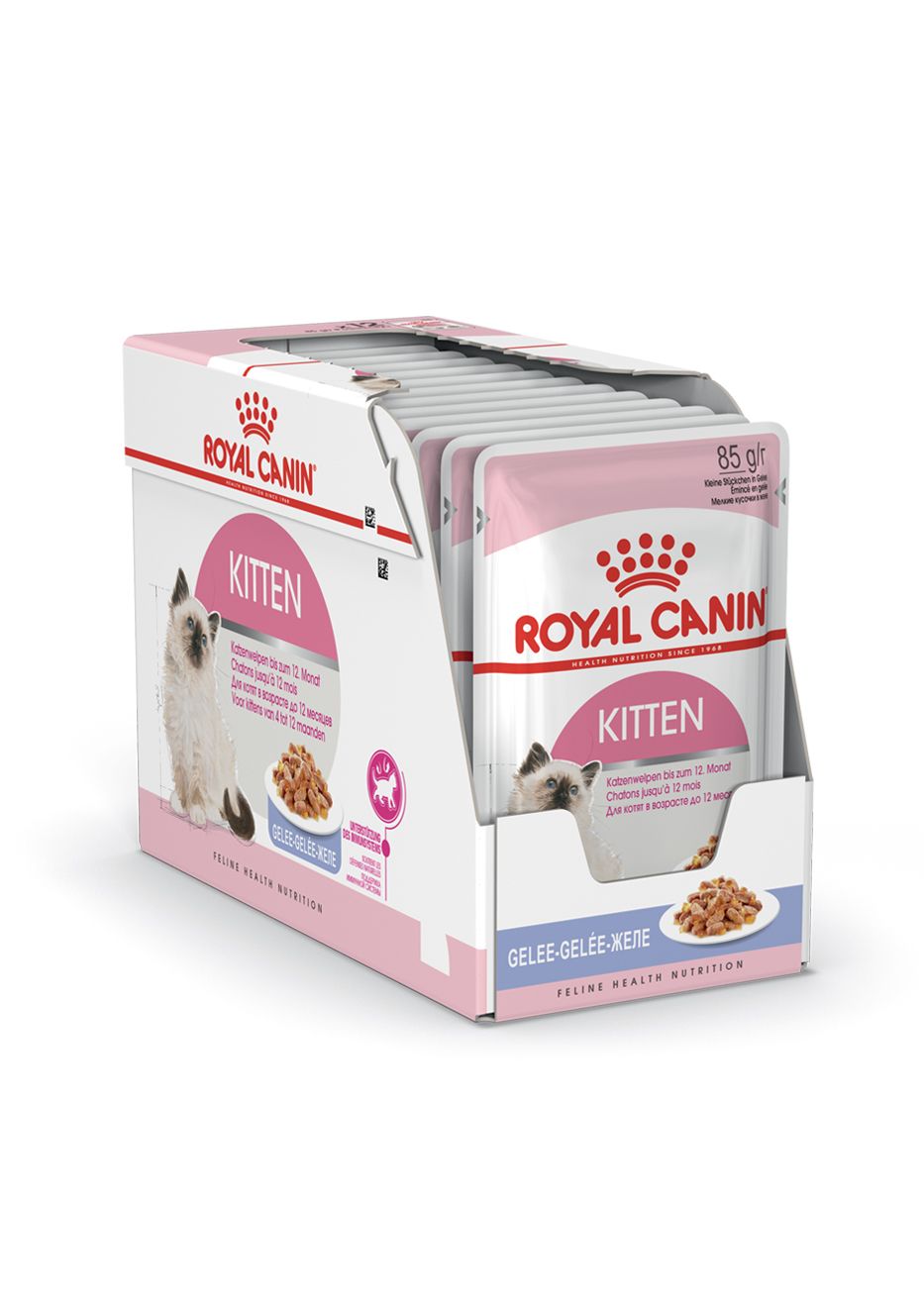 Royal Canin Kitten Jelly konservai kačiukams : Pakuotė - 12 x 85 g