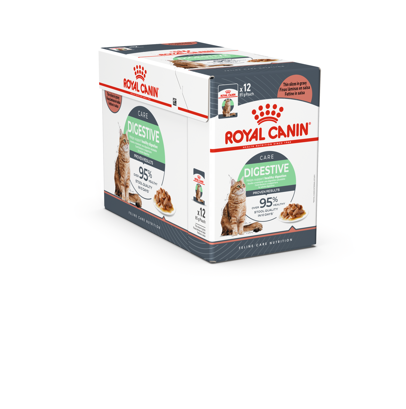 Royal Canin Digest Sensitive Gravy konservai katėms : Pakuotė - 12 x 85 g