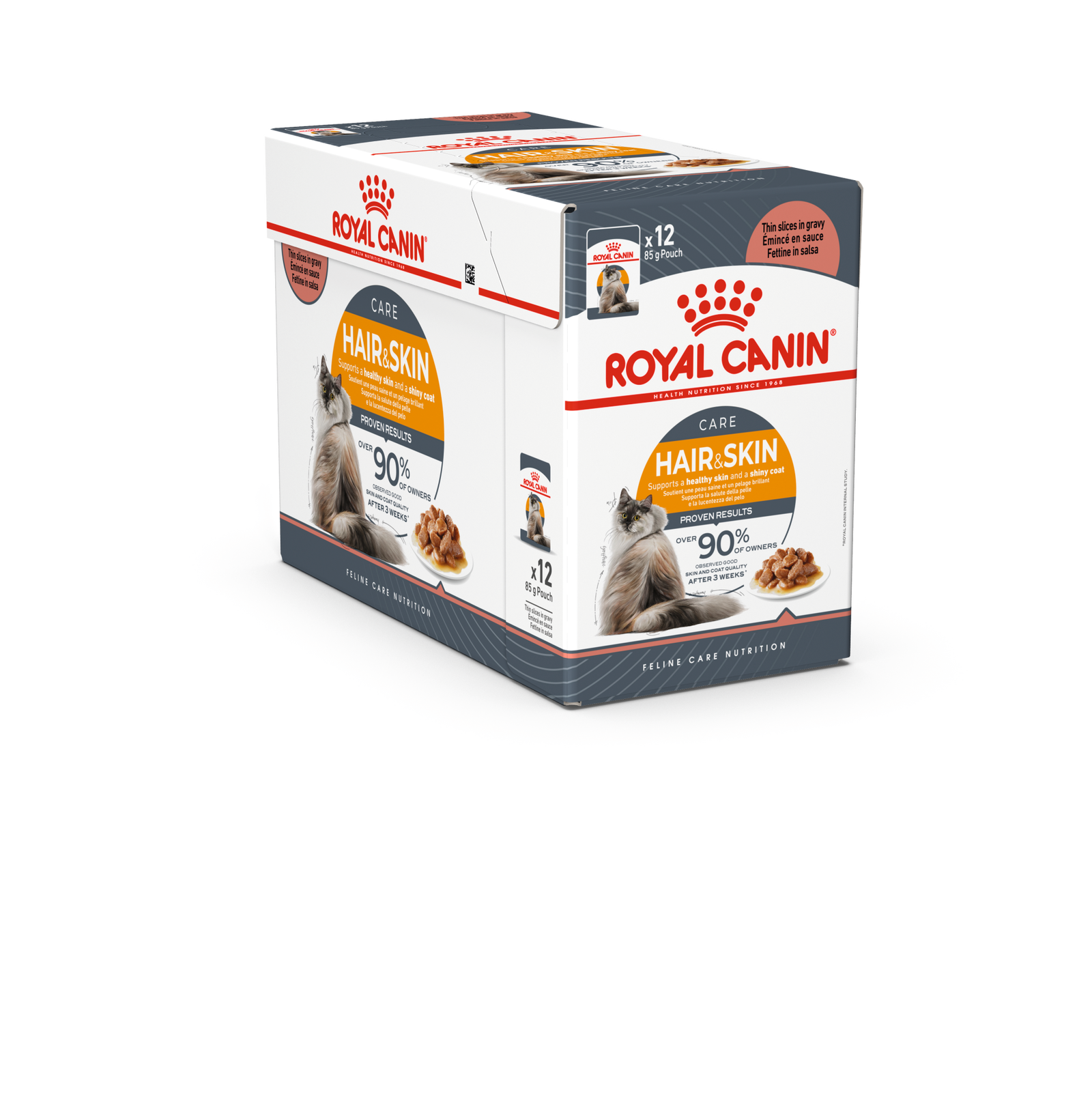 Royal Canin Intense Beauty Gravy konservai katėms : Pakuotė - 12 x 85 g