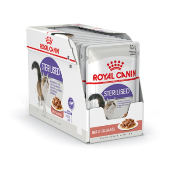 Royal Canin Sterilised Gravy konservai katėms : Pakuotė - 12 x 85 g
