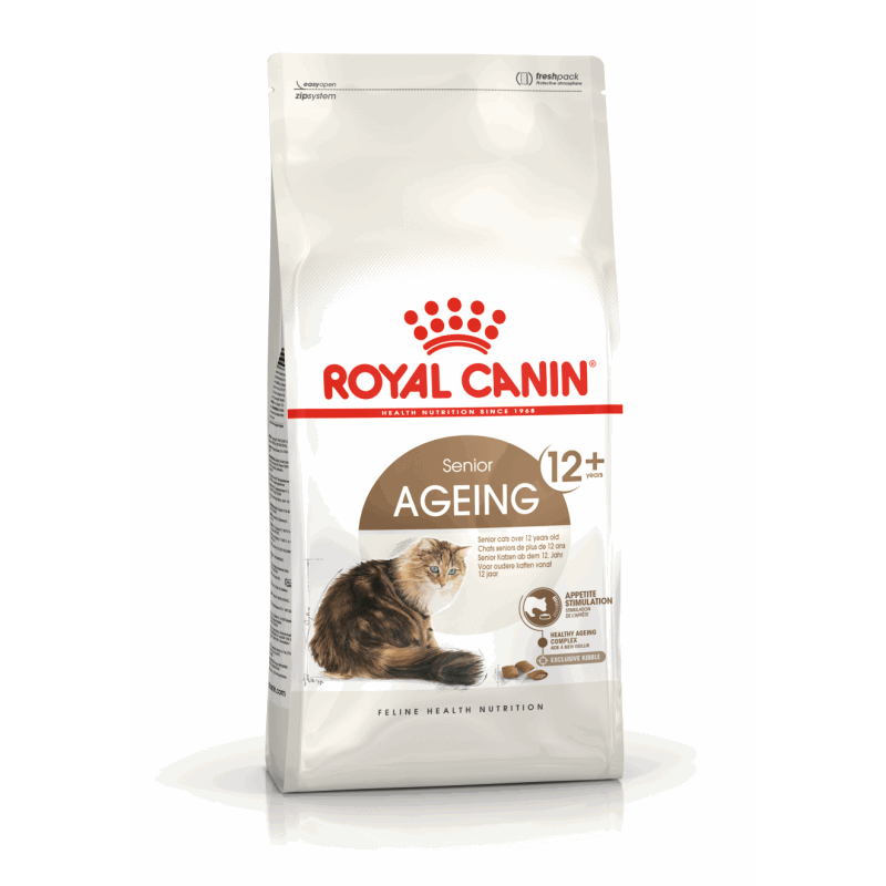 Royal Canin Ageing 12+ sausas maistas katėms : Pakuotė - 2 kg