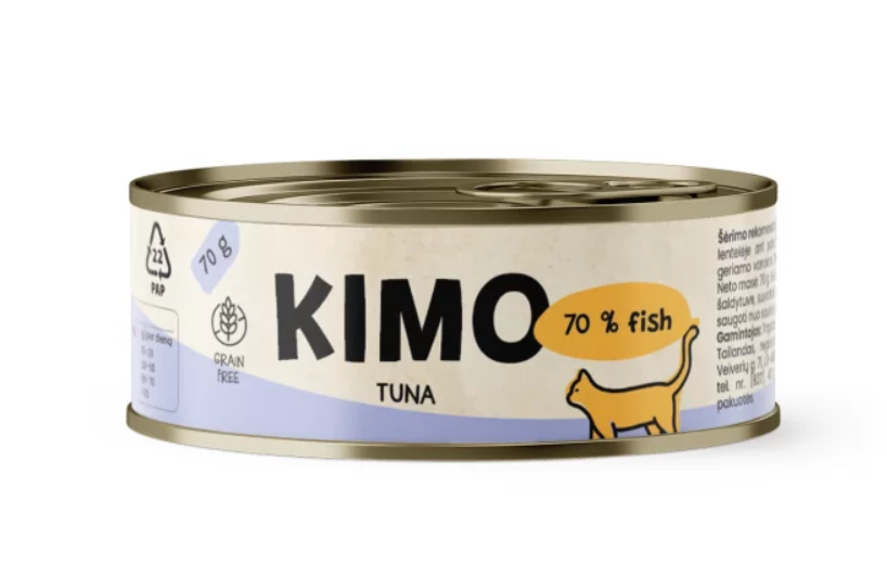 Kimo Tuna konservai katėms su tunu, 70g