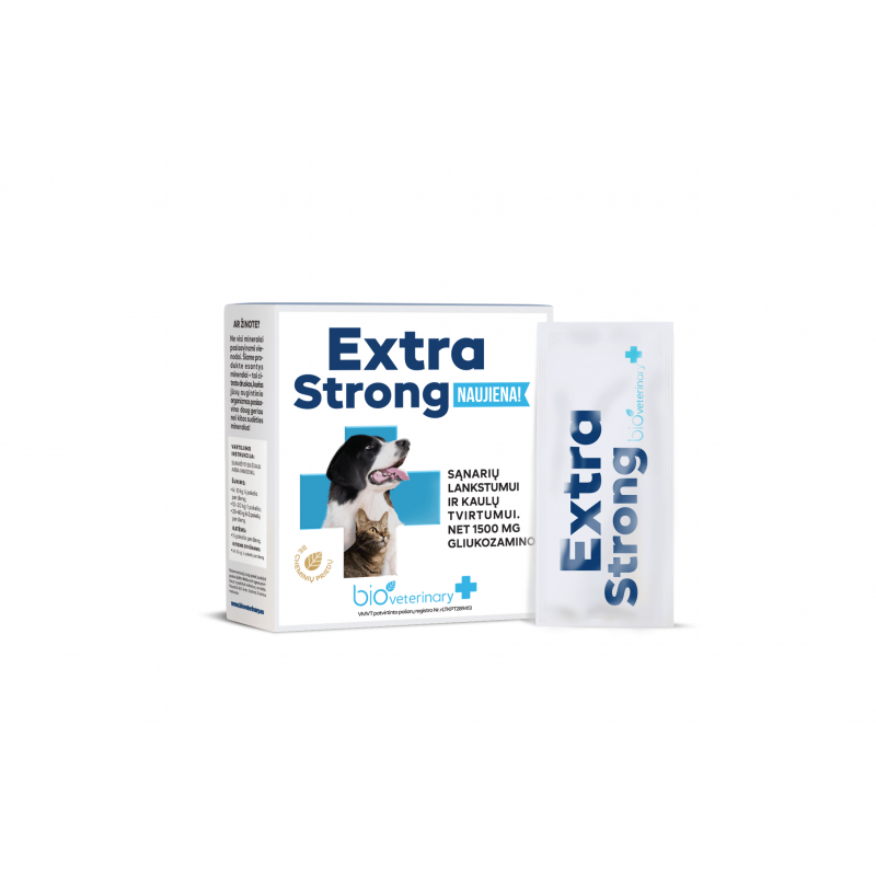 Bioveterinary Extra Strong maisto papildas augintiniams N28