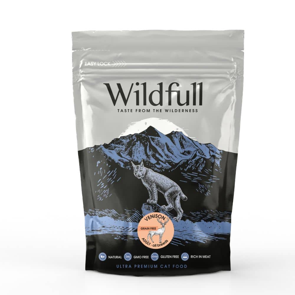 Wildfull Cat Venison Adult sausas maistas katėms 400 g