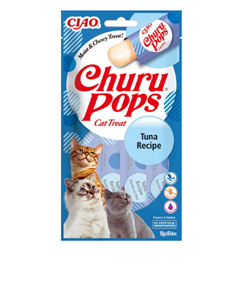 Churu Cat Pops Tuna skanėstai katėms su tunu, 60 g