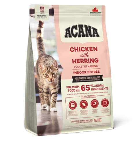 Acana Indoor Entree Cat sausas maistas katėms : Pakuotė - 4.5 kg