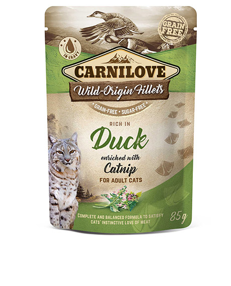 Carnilove konservai katėms Duck su antiena ir katžole, 85 g