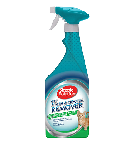 Simple Solution kačių kvapų ir dėmių valiklis, 750 ml