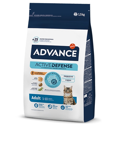 Advance Adult sausas maistas katėms su vištiena, 1.5 kg