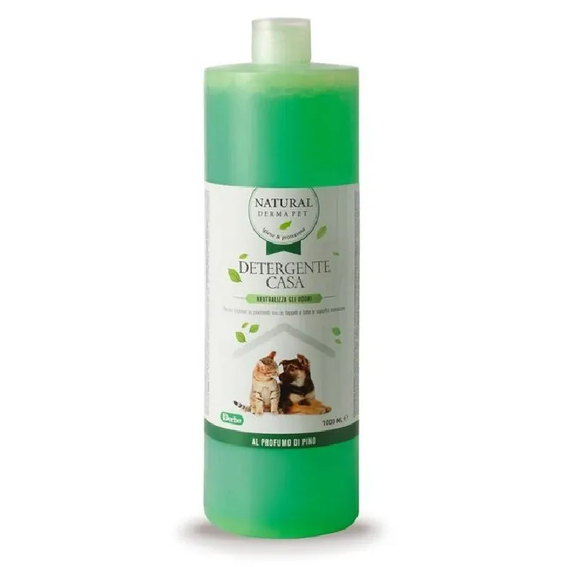 Natural Derma Pet Detergente Casa Pino valymo priemonė augintinių aplinkai, pušų aromato; 1000ml