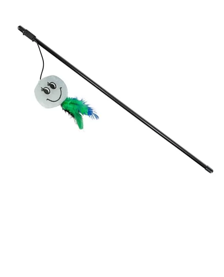 Trixie lazdelė katėms su pliušine šypsenėle, 50 cm