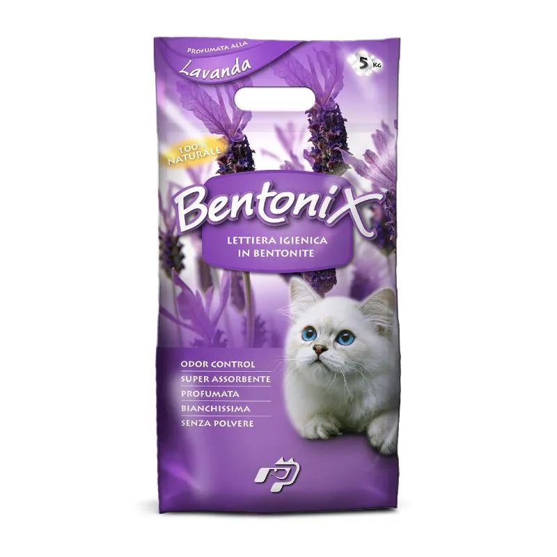 Bentonix Bentonite kraikas katėms, levandų kvapo; 5kg