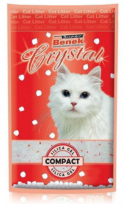 SUPER BENEK Crystal Compact  - Kačių kraikas - 7,6 l