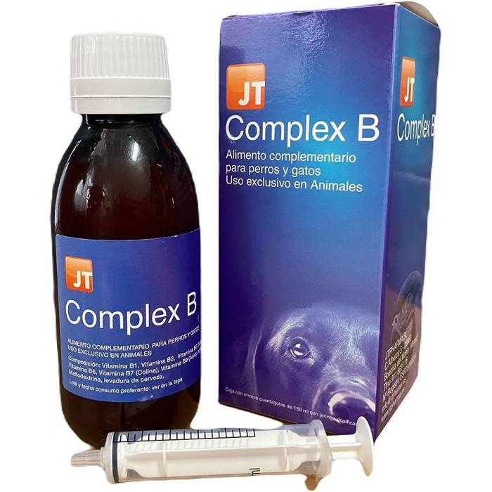 JT Pharma Complex B papildai šunims ir katėms imunitetui stiprinti, 150 ml