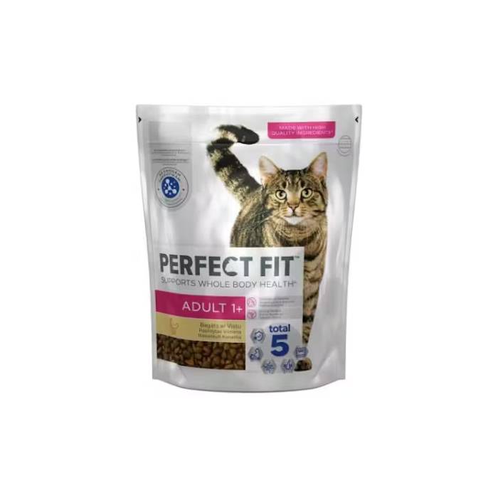 Perfect Fit sausas maistas katėms su vištiena, 750 g