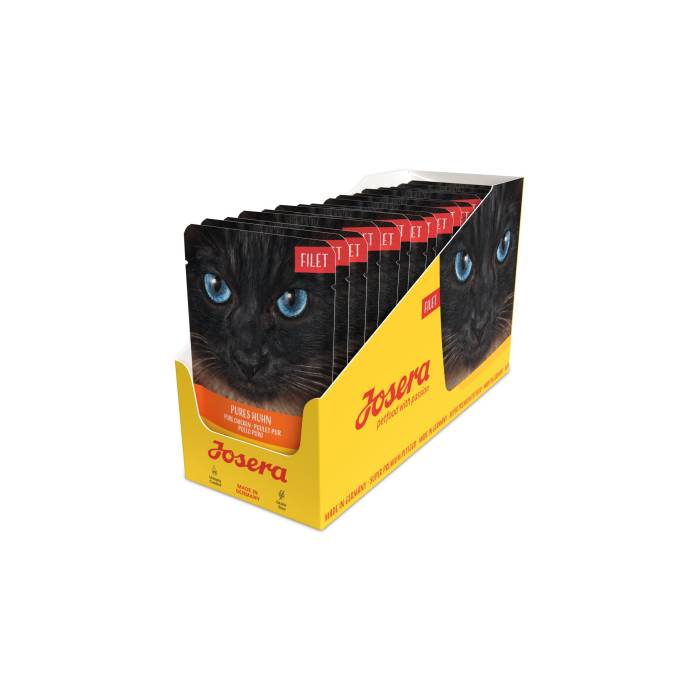 Josera Filet Pure Chicken begrūdis konservuotas maistas katėms su vištienos filė, 16x70 g
