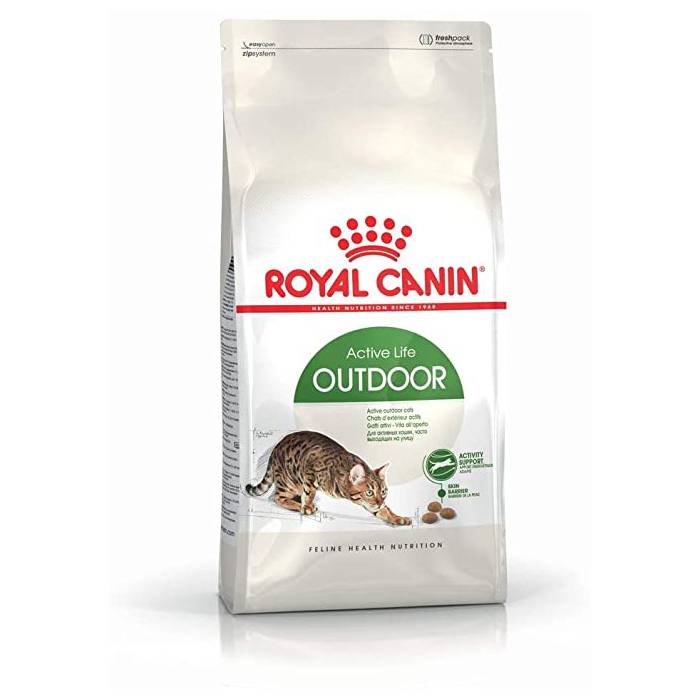 Royal Canin Outdoor sausas maistas suaugusioms aktyvioms, dažnai lauke būnančioms katėms, 0,4 kg