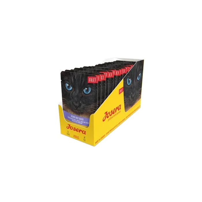 Josera Filet Chicken with Veal begrūdis konservuotas maistas katėms vištienos filė su veršiena, 16x70 g