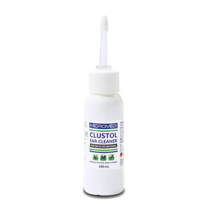 Micromed Vet Clusan ausų sieros kamščių šalinimo priemonė, 50 ml