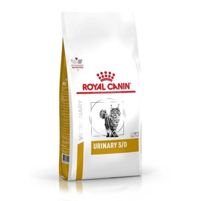 Royal Canin Veterinary Urinary S/O sausas maistas katėms nuo struvitinių akmenų susidarymo, 7 kg