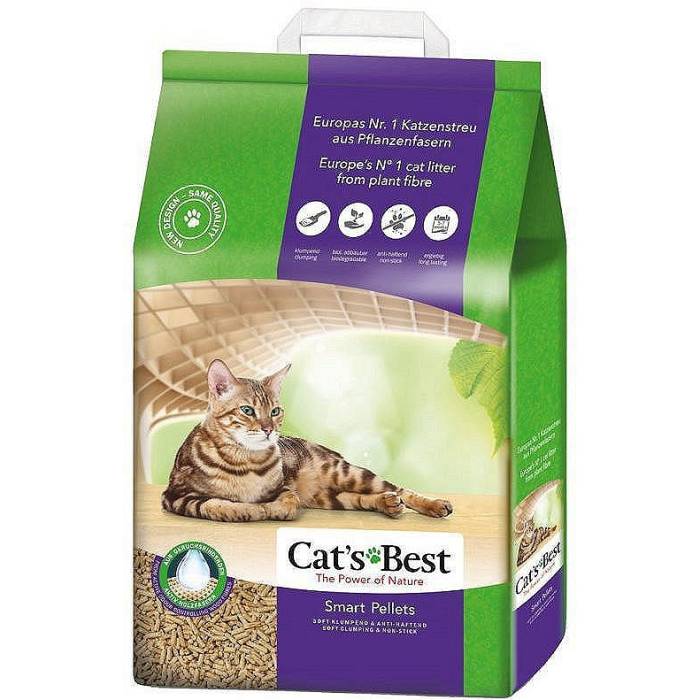 Cat's Best Smart Pellets medžio drožlių kraikas katėms 5l, 2,5kg