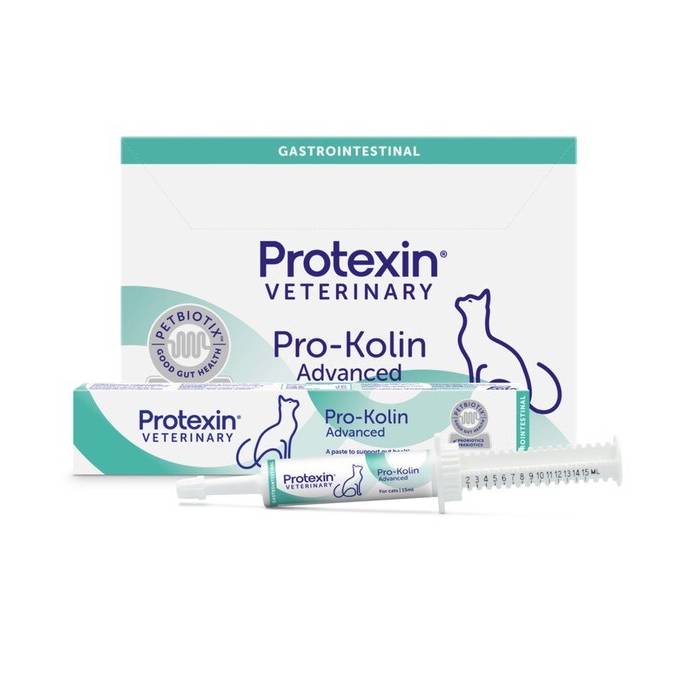 Protexin Pro-Kolin Advanced probiotikų papildas - valgomasis gelis katėms, 15 ml