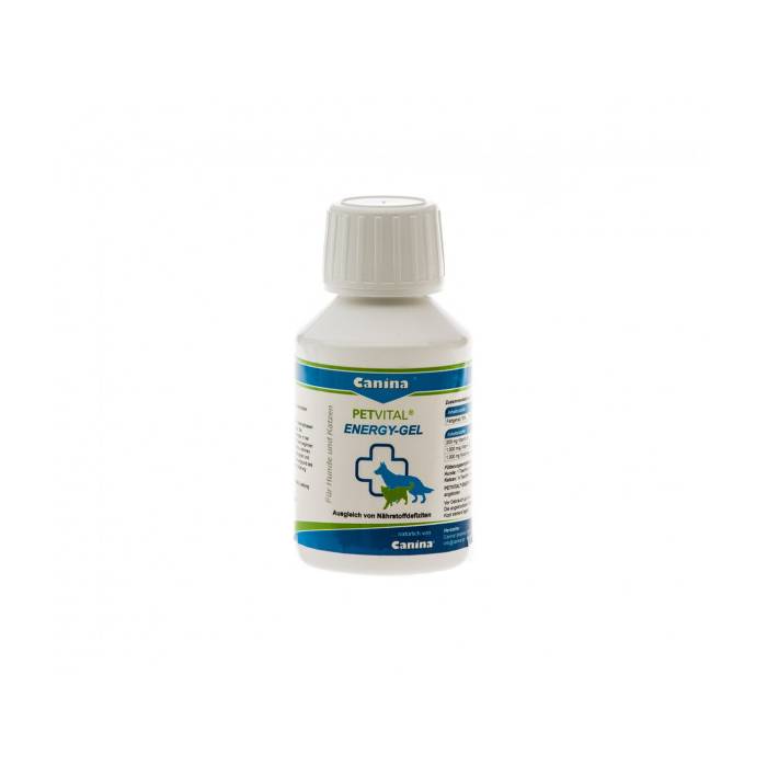 Canina Petvital Energy Gel energijos koncentratas šunims ir katėms, 100 ml