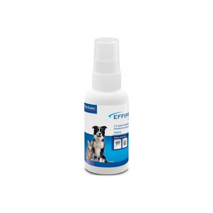 Virbac Effipro 2,5mg/ml odos purškalas šunims ir katėms, 100 ml