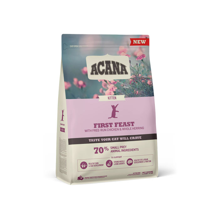 Acana First Feast Kitten sausas maistas kačiukams, 1,8 kg