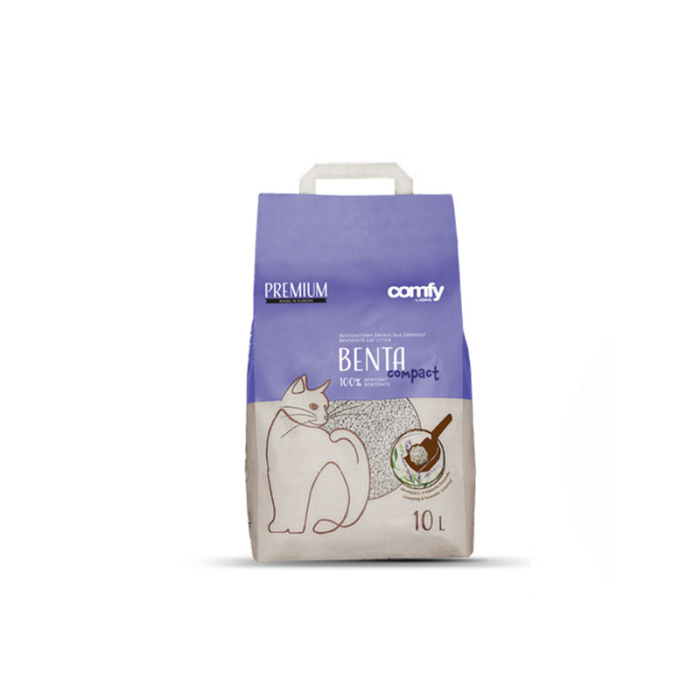 Comfy Standard levandų kvapo bentonitinis kraikas katėms, 10 L