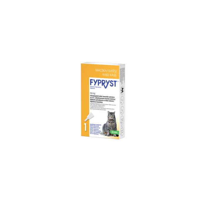 KRKA Fypryst antiparazitinis užlašinamas tirpalas katėms, 50 mg, N1
