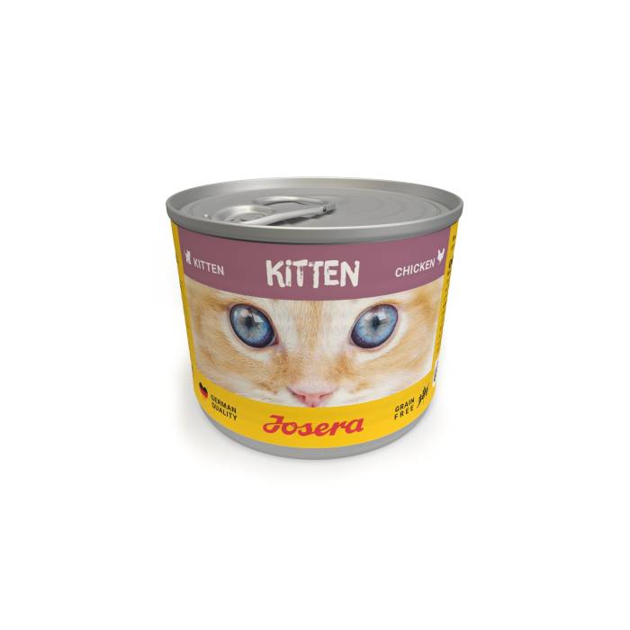 Josera Kitten Chicken begrūdis konservuotas maistas jaunoms katėms su vištiena, 200 g