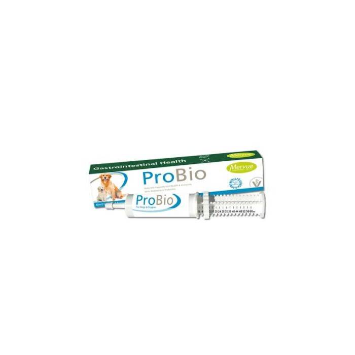Meruve Pro-Bio probiotinė pasta virškinimui šunims ir šuniukams, 60 ml