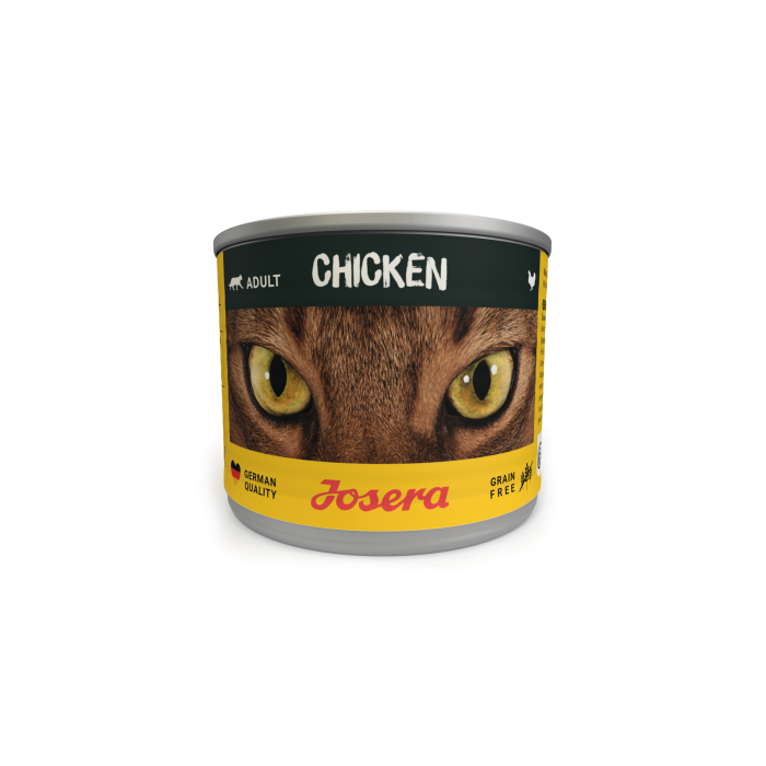 Josera Chicken begrūdis konservuotas maistas katėms su vištiena, 200 g