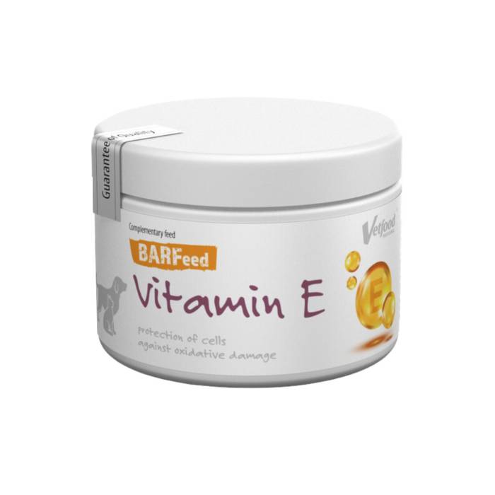 Vetfood BARFeed Vitamin E papildai šunims ir katėms su vitaminu E, 30 g