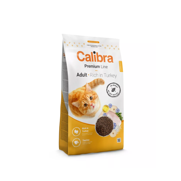 Calibra Cat Premium Adult Turkey sausas maistas katėms, 10 kg