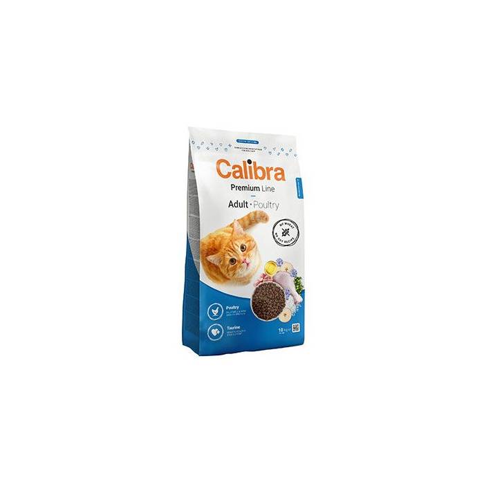 Calibra Cat Premium Adult Poultry sausas maistas katėms, 10 kg
