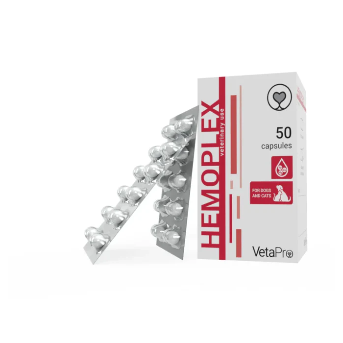 VetaPro Hemoplex šunims ir katėms anemijos gydymu, N50