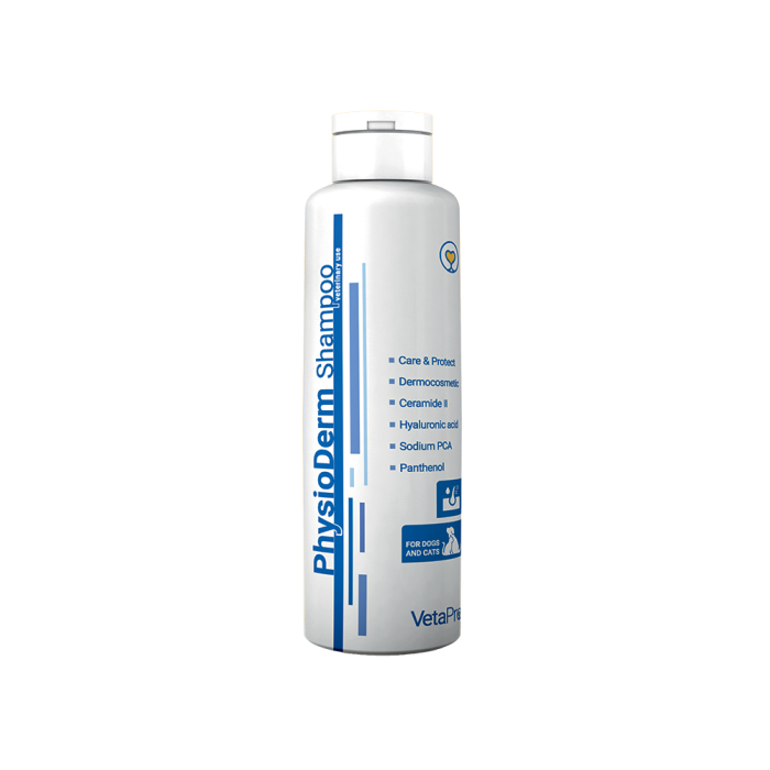 VetaPro PhysioDerm švelnaus poveikio šampūnas šunims ir katėms, 250 ml